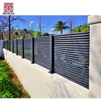 Fabricant WANJIA de balustrades extérieures, rampes d'escalier en aluminium, rampes de clôture en aluminium, rampes de sécurité en aluminium