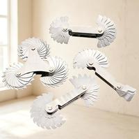 Outil de mesure de pas de filetage REALMAX 55/60 degrés en acier au carbone