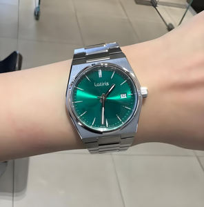 2025ステンレス鋼メンズウォッチシンプルビジネスブルーダイヤルPRXジャパニーズムーブメントクォーツメンズウォッチ - Product Image 1