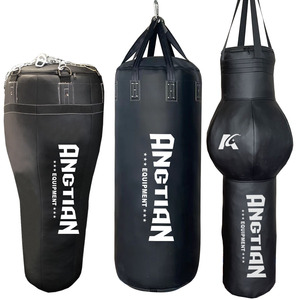 Saco de boxeo colgante en forma de pera, gancho de micrófono en forma de lágrima, saco de boxeo para adultos y niños, lucha deportiva - Product Image 2