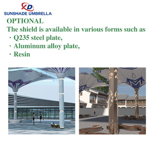 Sombrilla Eléctrica Gigante con Luces LED, Sombrilla de <span class=keywords><strong>Patio</strong></span> de Gran Tamaño para Negocios - Product Image 5