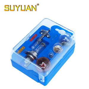 Juego de 9 Bombillas Halógenas de Emergencia para Automóvil H1 H7 55W 12V Ámbar BA15S <span class=keywords><strong>BAY15D</strong></span> - Product Image 2