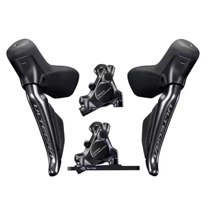 Pour groupe de frein à disque de route <span class=keywords><strong>Shimano</strong></span> <span class=keywords><strong>Ultegra</strong></span> Di2 R8170 2x12 <span class=keywords><strong>vitesses</strong></span> avec dérailleur arrière en alliage et frein à disque pour cyclistes - Product Image 6