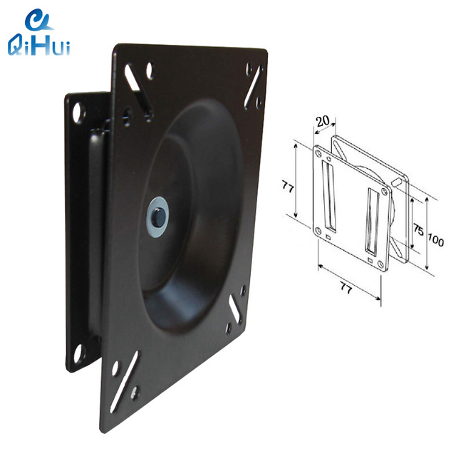 Most Popular  QiHui LCD LED TV Wall Mount  10 - 30 Inch Ultra Slim Bracket VESA Compatible 75x75, 100x100 Rotation 360