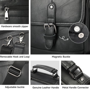 Marrant กระเป๋าสะพายไหล่หนังแท้สำหรับผู้ชาย, กระเป๋าใส่โทรศัพท์มือถือกระเป๋าสะพายข้างหนังขนาดเล็กดีไซน์หนังสำหรับผู้ชาย - Product Image 6