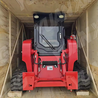 Multifunzione Caricatore a binario compatto trattore per macchine agricole 100hp 140hp 75hp EPA CE Forest Mulcher Skid Steer
