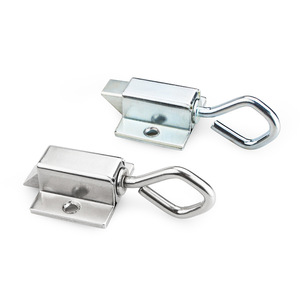 Stainless Steel Pull Ring Automatic Latch M135 <b>Door</b> Window Anti Theft <b>Spring</b> Latch Brushed Finish Industrial Design - Product Image 1