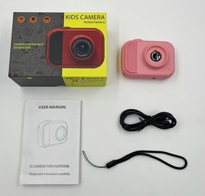 Kamera anak-anak tahan air terbaru 1080P kamera anak-anak 2 inci kamera Video Digital casing silikon dapat diganti hadiah Natal portabel - Product Image 6