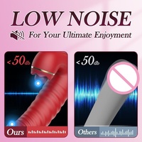 Neuerscheinung 2-in-1 Doppelkopf-Vibrator-Dildo für Frauen mit Fernbedienung und 10 Vibrationsmodi