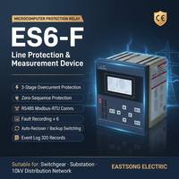Relais de protection numérique complet EastSong ES6-F |   Protection contre les surintensités à trois phases RS485 Modbus |   Alimentateur de ligne triphasé 10 kV |