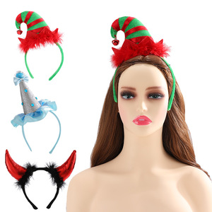 Luolan - Diademas <span class=keywords><strong>de</strong></span> Halloween, <span class=keywords><strong>Disfraces</strong></span> <span class=keywords><strong>de</strong></span> Películas y Televisión, Unisex, Tela, 6 Estilos, ODM, Artículos para Fiestas, Accesorios para <span class=keywords><strong>Fotos</strong></span> <span class=keywords><strong>de</strong></span> Cumpleaños, Hechos a Mano - Product Image 1
