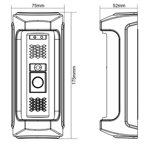 Tuya Handbuch Campa inha Sem Fio Video Deurbel Sonnette De Maison Sans Fil - Product Image 5