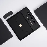 Ensemble de carnet de luxe personnalisé A5, couverture rigide en PU, agenda professionnel avec stylo, mug isotherme et boîte cadeau, promotion de remise de diplôme, plusieurs