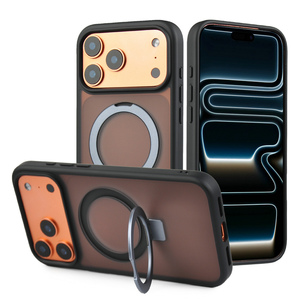 Fundas Personalizadas para <span class=keywords><strong>Celular</strong></span> de TPU y PC, Venta al Por Mayor, Carcasas Magnéticas Translúcidas para <span class=keywords><strong>iPhone</strong></span> 17 16 15 14 13 12 11 Pro Max - Product Image 1