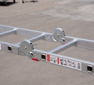 Thang gấp nhôm bậc 4x2 4x3 4x4 4x5 4x6, dùng trong nhà, đa năng - Product Image 4