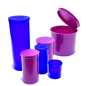 6 13 19 20 30 60 90 Dram Flacons en plastique médical Squeeze Pop Top bouteilles pharmacie pop top flacons - Product Image 2