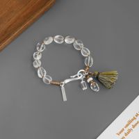 Cordon tressé géométrique perlé réglable, style rétro ethnique, bijoux fantaisie, cadeau pour femme - Fournisseur d'usine