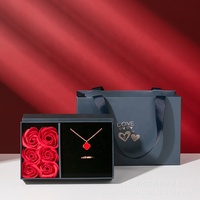 6 Pcs Kotak Hadiah Bunga Mawar Sabun Abadi, Kotak Hadiah Mawar Awet, Hadiah Hari Valentine untuk Ibu, Perempuan, Wanita 2026