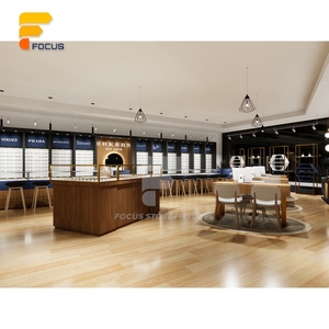 Mobilier commercial professionnel en MDF pour l'aménagement intérieur de magasins, fabricant OEM, aménagement intérieur haut de gamme pour magasins de lunettes - Product Image 3