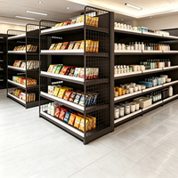 Étagères métalliques, fournitures pour magasins de proximité, présentoirs commerciaux, supports pour boutiques et commerces de détail