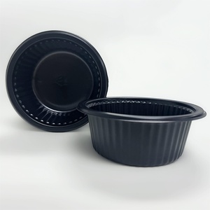 Ventas calientes 4,5 oz CPET Togo Redondo Plástico Autocalentamiento Caja de embalaje de alimentos Contenedor Tazón - Product Image 1