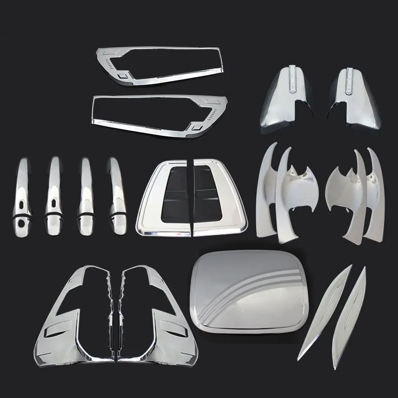 YCSUNZ Hilux 2022 Matte Black Full Combo Set Garnish 8pcs Kits For Toyota HILUX 2021 2023 2024 Exterior Accessories
