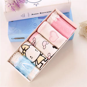 Culottes pour enfants mignonnes à motif de dessin animé, sous-vêtements pour petites filles, boxers pour enfants, sous-vêtements pour femmes, sous-vêtements à taille basse respirants à motif de dessin animé, sous-vêtements à nœud, fabrication - Product Image 4