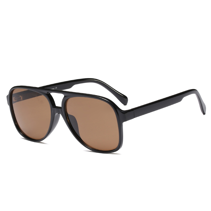 C2 Nero lucido/Marrone
