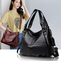 Sac à main de luxe en cuir PU souple pour femme 2026 – Sac à bandoulière grande capacité pour le shopping – Sac messager fourre-tout de marque