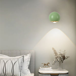 Luz Led de <span class=keywords><strong>pared</strong></span> de estilo minimalista para interiores, marco de herrajes de vidrio muy translúcido, sin movimiento - Product Image 1