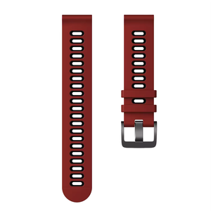 Bracelet de montre intelligent pour <span class=keywords><strong>Samsung</strong></span> <span class=keywords><strong>Watch</strong></span> 4 Bracelet de montre en silicone bicolore S3/<span class=keywords><strong>S4</strong></span> Bracelet de remplacement actif à la mode sportif 20mm 22mm - Product Image 4