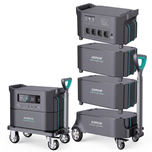 เครื่องกำเนิดไฟฟ้าพลังงานแสงอาทิตย์ SOREIN 3000W สำหรับตั้งแคมป์ สถานีไฟฟ้าพกพาพร้อมระบบจัดเก็บพลังงานแบบโมดูลาร์ - Product Image 1