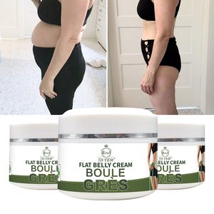 OEM Crème pour <span class=keywords><strong>ventre</strong></span> <span class=keywords><strong>plat</strong></span> 300g Lotion amincissante à base de plantes pour la peau, raffermissant, contour du corps, brûleur de graisse naturel, étiquette personnalisée - Product Image 4