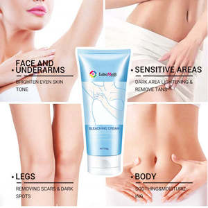 Crema blanqueadora orgánica de marca blanca para rodillas oscuras, nudillos, codos, axilas, crema blanqueadora para la piel en Arabia Saudita - Product Image 2