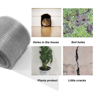 Filet <span class=keywords><strong>anti</strong></span>-âge en acier inoxydable tissé à longue durée de vie pour l'isolation des rongeurs dans les entrepôts à céréales, les granges et le stockage des cultures - Product Image 3