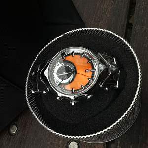 Montre en acrylique résistante à l'eau 50m, design original vintage Y2K, rétro non conventionnel, écologique, pour hommes et femmes - Product Image 2