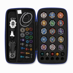 Étui vide SYY personnalisé, simple, léger, durable, étanche, à double compartiment avec fermeture éclair en EVA pour jouets Beyblades <span class=keywords><strong>Burst</strong></span> - Product Image 1