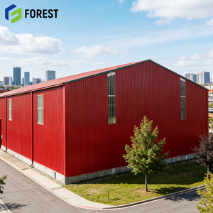 Bâtiment industriel préfabriqué polyvalent à panneaux sandwich pour immeuble de bureaux à plusieurs étages, recyclable, stable aux tremblements de terre - Product Image 1