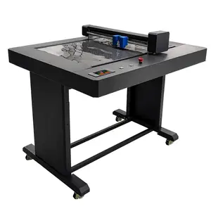 Teneth NEW Automatic Box Cutting Machine Sticker Cutter Plotter Flat Bed Cardboard Digital Sample Cutting Machine