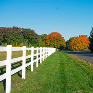 공장 경쟁력있는 가격 하이 퀄리티 울타리 농장 말 물 증거 PVC 목장 펜싱 - Product Image 1