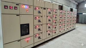 อุปกรณ์ไฟฟ้า ระบบแผงควบคุมไฟฟ้าอุตสาหกรรม 33KV ระบบสวิตช์เกียร์แผงควบคุมไฟฟ้าอุตสาหกรรม - Product Image 6