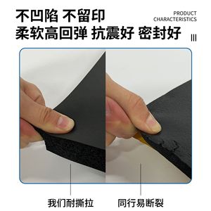 Joint d'étanchéité en caoutchouc NBR sur mesure pour la fermeture des conduites, des vannes et des conduits d'air - Product Image 4