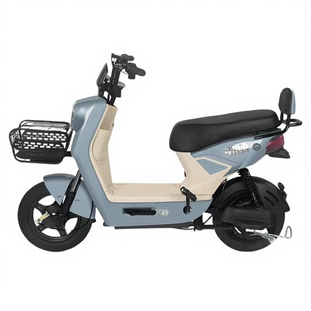 Classic Vintage Style 48V 350W Electric Bicycle | 12Ah Battery 3-Speed Gears Front Basket Urban City Commuter E-Bike