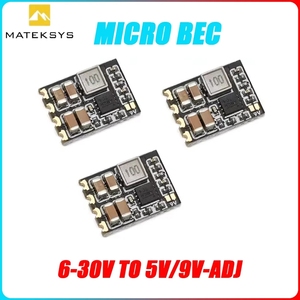 Régulateur abaisseur de tension Matek BEC 6S (6-30V) vers 5V/9V réglable 1.5A <span class=keywords><strong>pour</strong></span> drones FPV, modèles RC et électronique DIY - Product Image 1