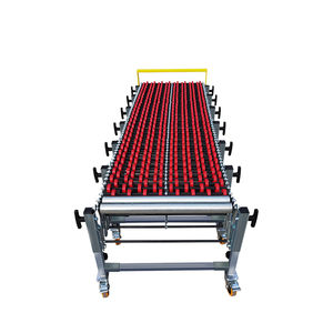LIANGZO hiçbir güç yerçekimi fabrika ucuz fiyat depo ve gıda için yüksek kalite esnek genişletilebilir ABS plastik konveyör - Product Image 3