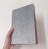 Livre de voeux de mariage en velours à couverture rigide personnalisable Journal à couverture rigide de luxe Livres de vœux vierges Planificateur de vœux de mariage en velours