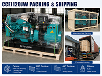 Groupe électrogène marin SCDC CCFJ120JW 120 kW de puissance électrique pour système d'alimentation embarqué 6CTA8.3-GM175 1800 tr/min Groupe électrogène diesel