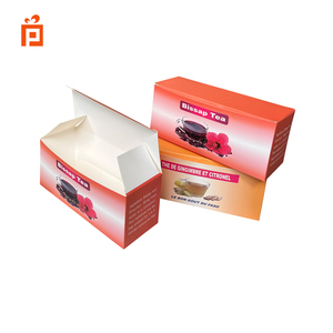 wholesale folding paper box for tea bag