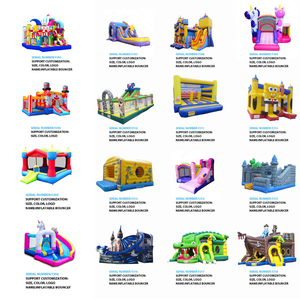 Castillo Inflable con Tobogán en Forma <span class=keywords><strong>de</strong></span> Tigre, Material <span class=keywords><strong>de</strong></span> PVC Seguro y Moderno, para Fiestas <span class=keywords><strong>de</strong></span> <span class=keywords><strong>Cumpleaños</strong></span> Comerciales en Patios Traseros - Product Image 6