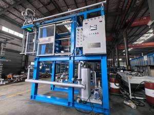 EPS cá trái cây hộp lạnh Mũ bảo hiểm Máy làm EPS icf Khối Máy ép - Product Image 3